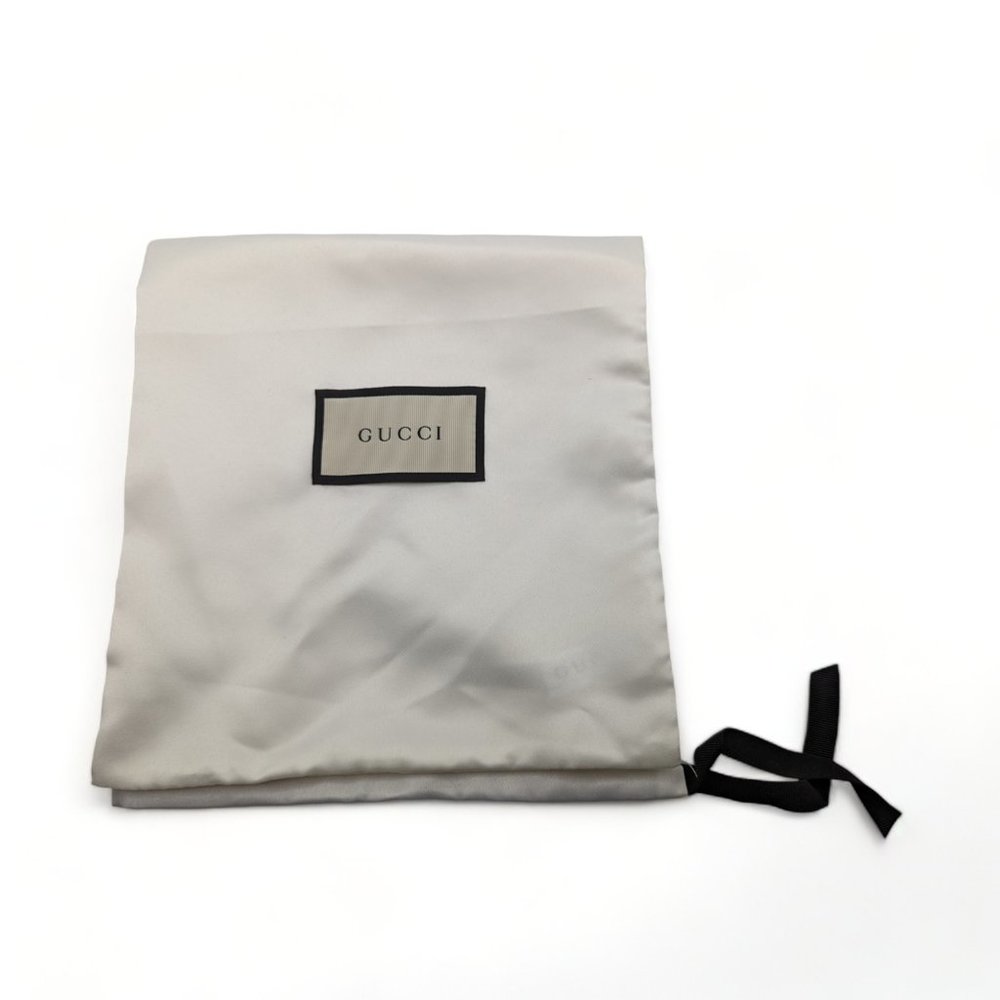 GUCCI DUST BAG TRAVEL HANDBAG SHOES JEWELRY, 18"H x 8.25"W - BLACK & WHITE - NEW - Picture 8 of 8